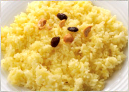 サフラン ライス