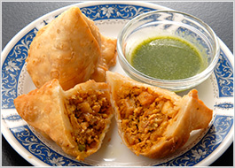 キーマ　サモサ